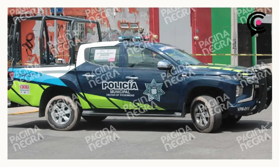 Patrulla de la policía municipal.