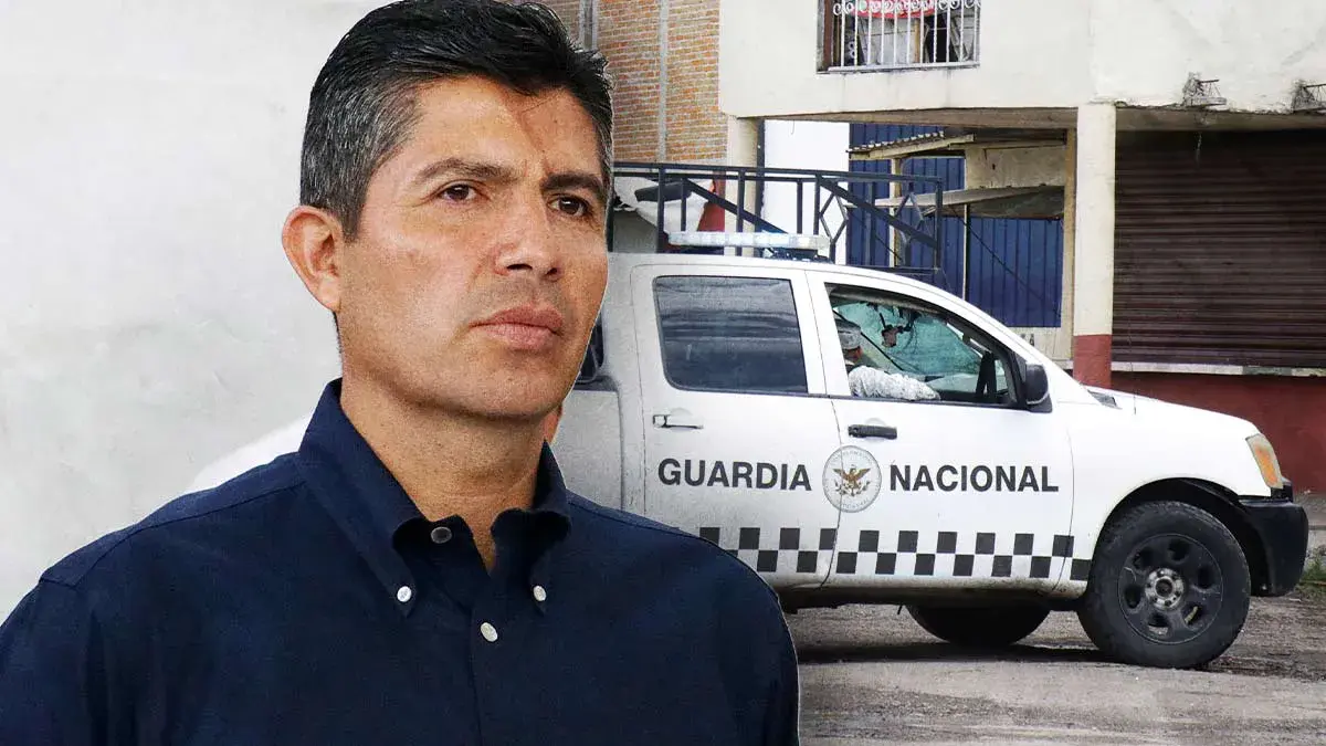 Eduardo Rivera exige justicia para agente de la Guardia Nacional asesinado en Central de Abasto 