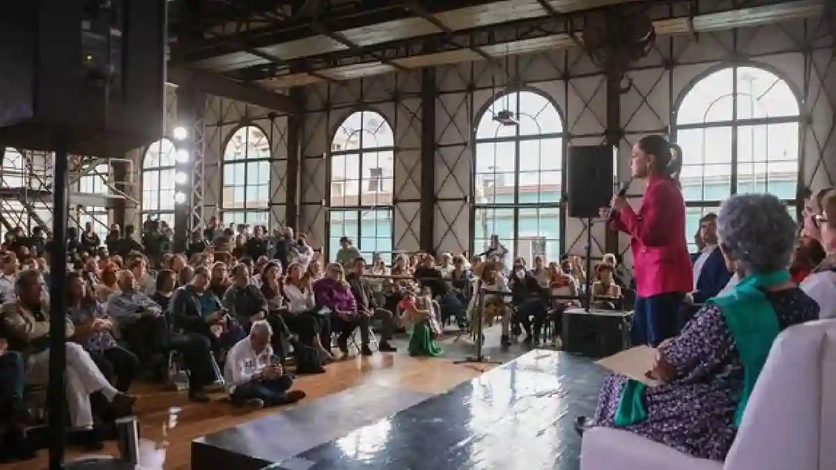 ’’Estamos convencidos de que el acceso a la cultura es un derecho’’: Claudia Sheinbaum escucha a representantes de la comunidad artística