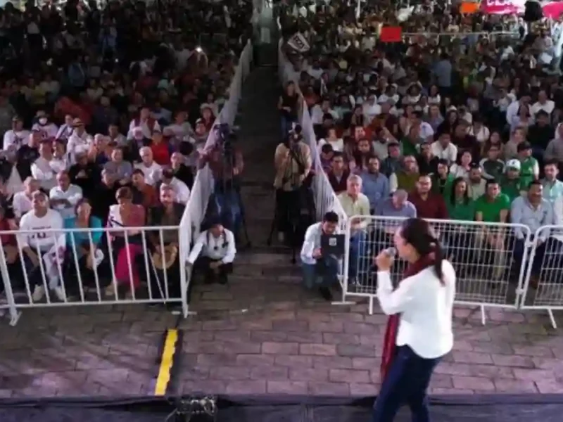 ’’La continuidad de la Cuarta Transformación es seguir luchando por los intereses y los derechos de la nación’’: Claudia Sheinbaum en Morelia, Michoacán