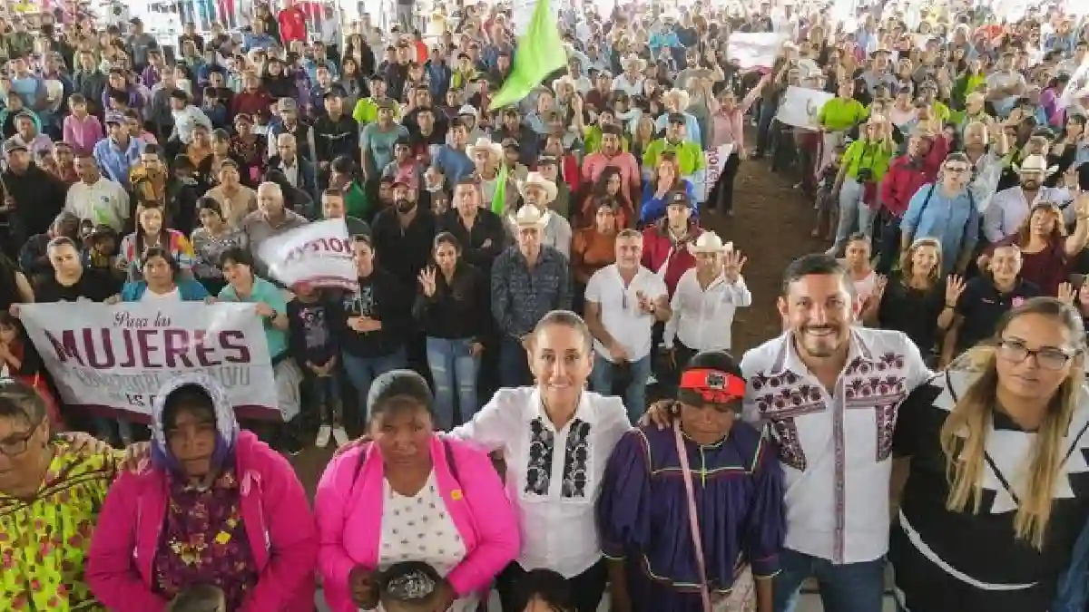 ’’Se construyen planes de justicia para las comunidades y los pueblos indígenas’’_ Claudia Sheinbaum desde la Sierra Tarahumara en Guachochi, Chihuahua