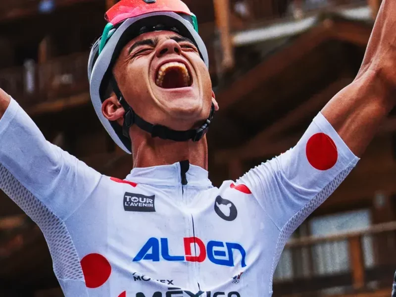 El mexicano Isaac del Toro es el nuevo campeón del Tour de l´Avenir 2023