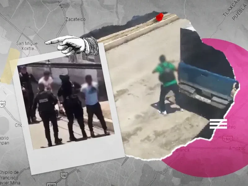 Balacera en Xoxtla deja un policía muerto, tres heridos y cuatro detenidos