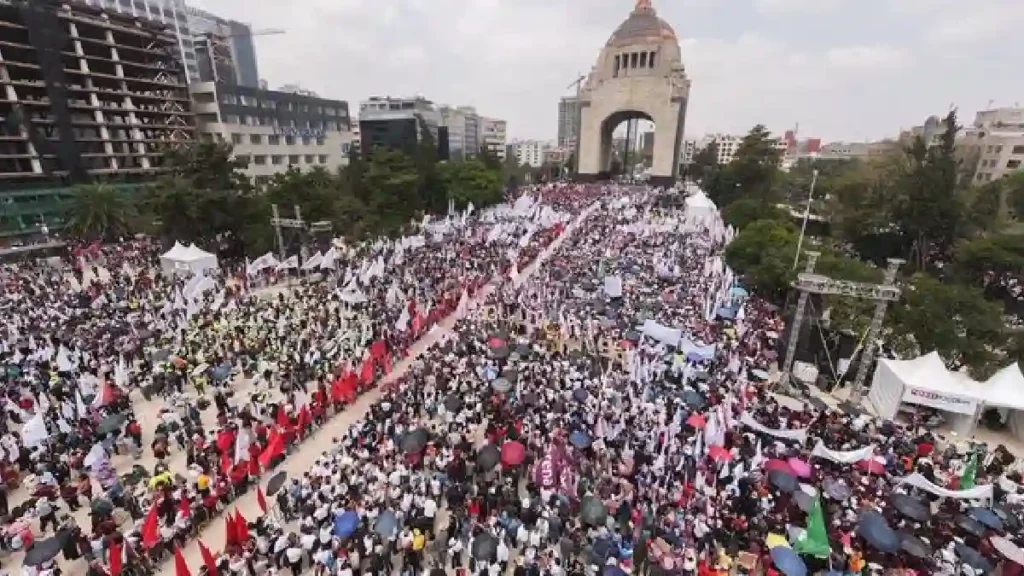 ’’Al movimiento de Transformación ya no lo para nadie, somos presente y futuro’’_ Desde el corazón de México, Claudia Sheinbaum va por la continuidad de la 4T