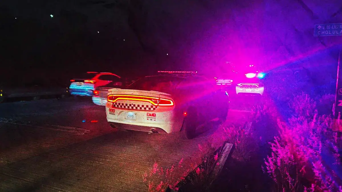 Guardia Nacional detiene a conductor que armó zafarrancho en Periférico de Puebla
