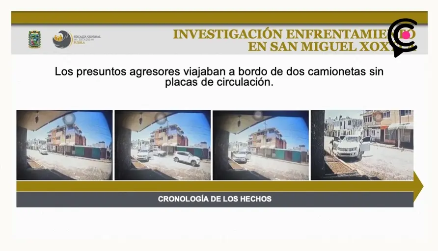 Fiscalía de Puebla confirma muerte de un delincuente tras enfrentamiento en Xoxtla