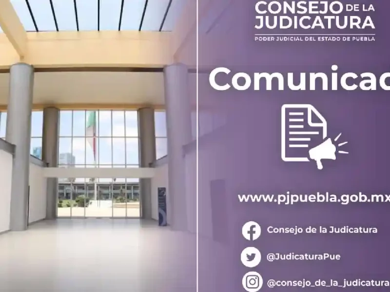 Comunicado del Consejo de la Judicatura