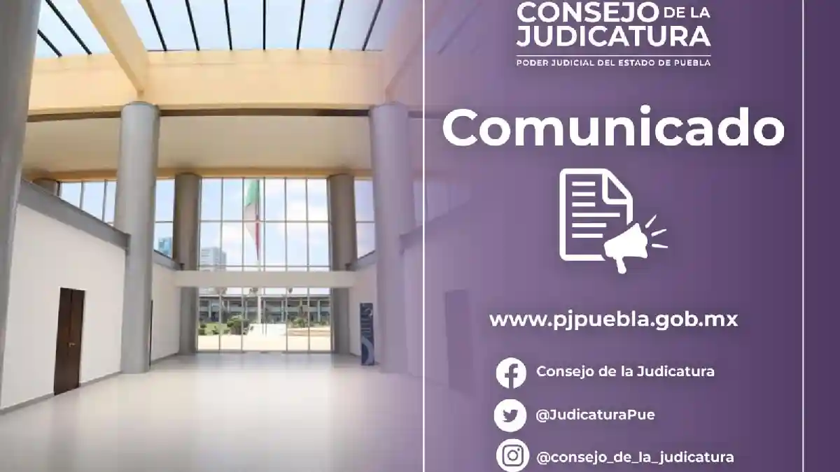 Comunicado del Consejo de la Judicatura
