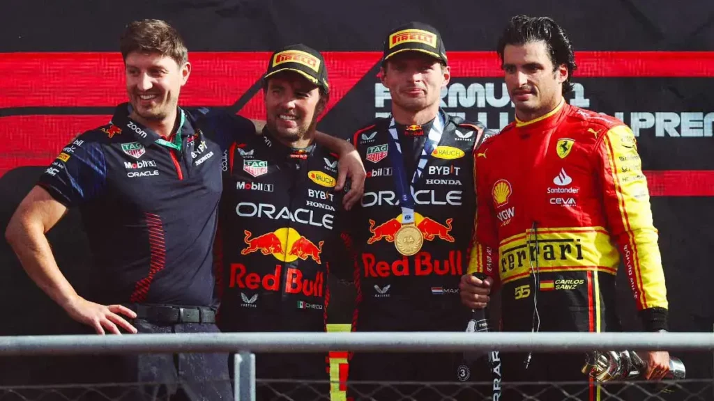 Sergio “Checo” Pérez se queda con el segundo lugar en el GP de Italia 