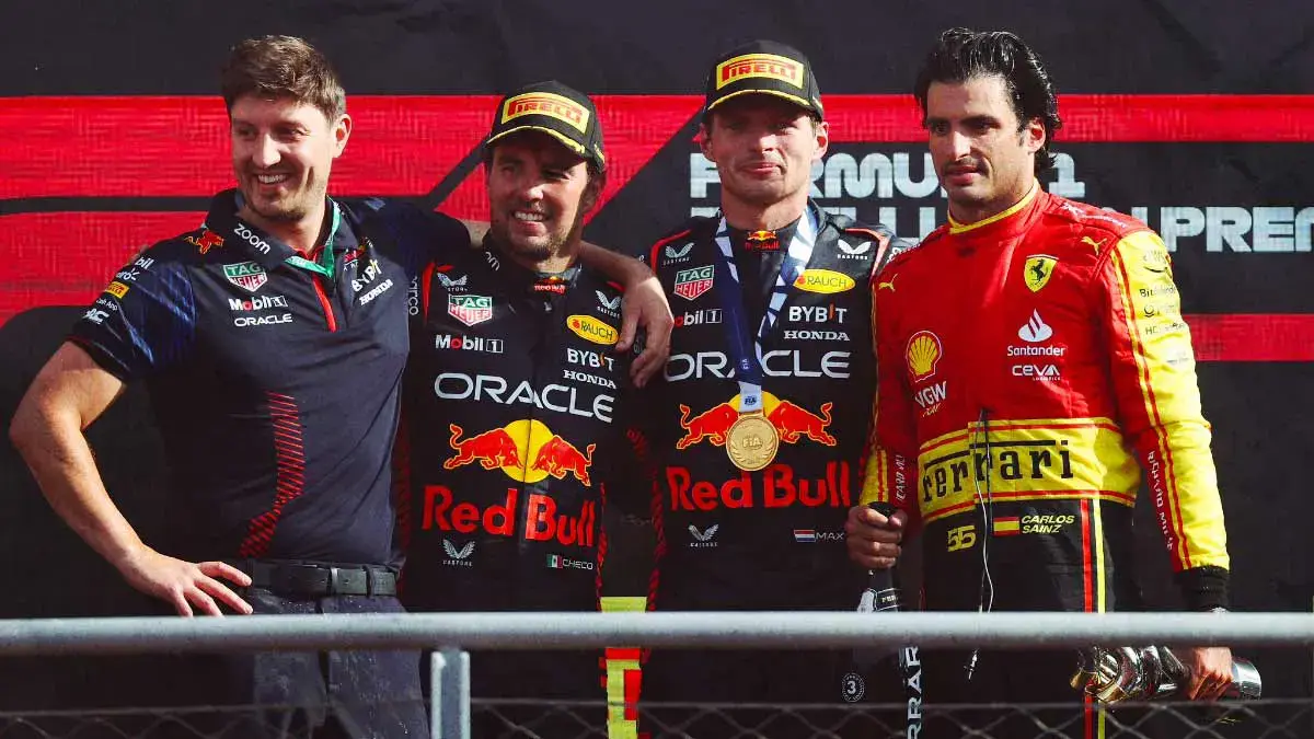 Sergio “Checo” Pérez se queda con el segundo lugar en el GP de Italia 