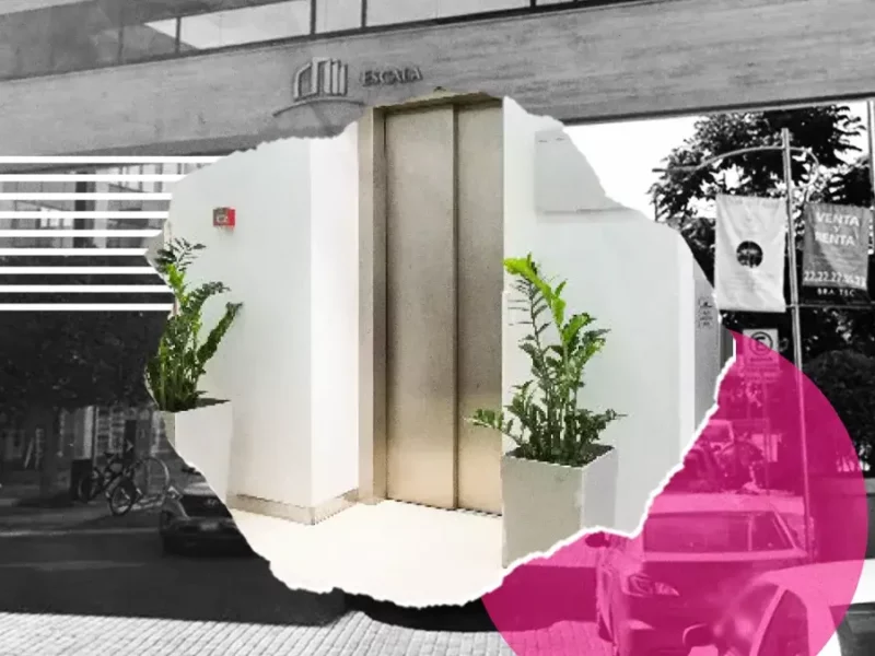 Elevador de plaza Sonata se desploma y una mujer sufre diversas lesiones