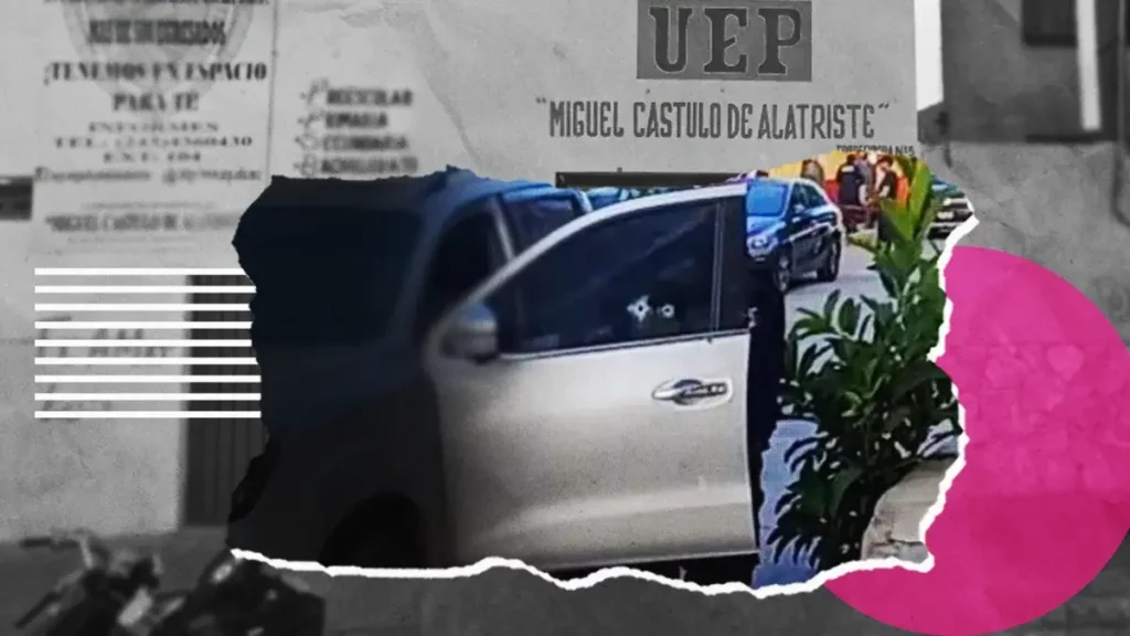 Hombre es baleado afuera de una escuela en Izúcar de Matamoros