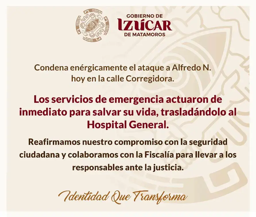 Hombre es baleado afuera de una escuela en Izúcar de Matamoros