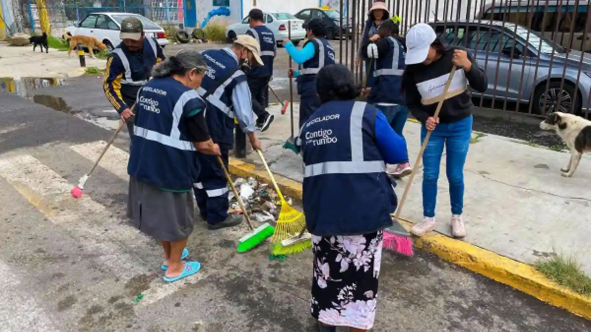 Amplia participación ciudadana en Jornadas de Limpieza de Puebla capital