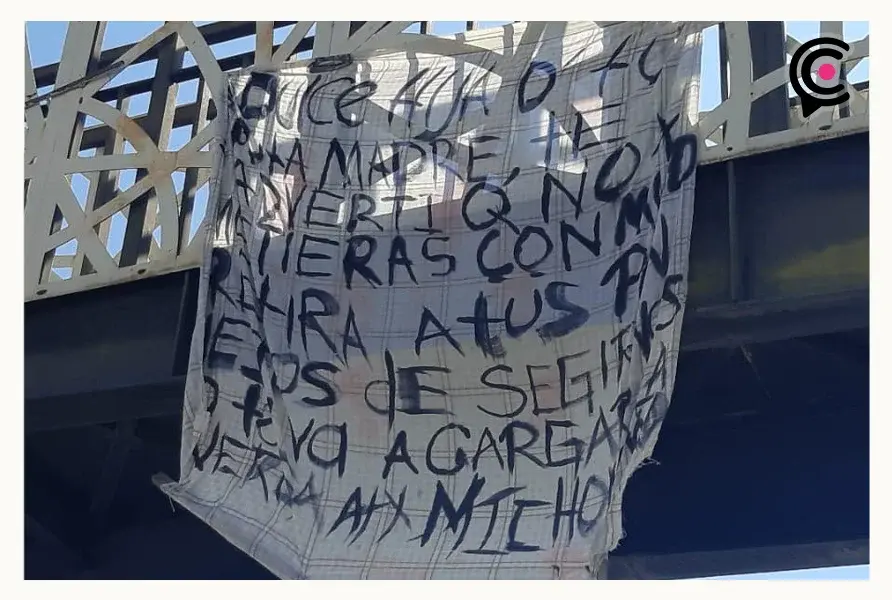 ¿Quién es “La Dulce”, la mujer amenazada en una narcomanta de Amozoc?