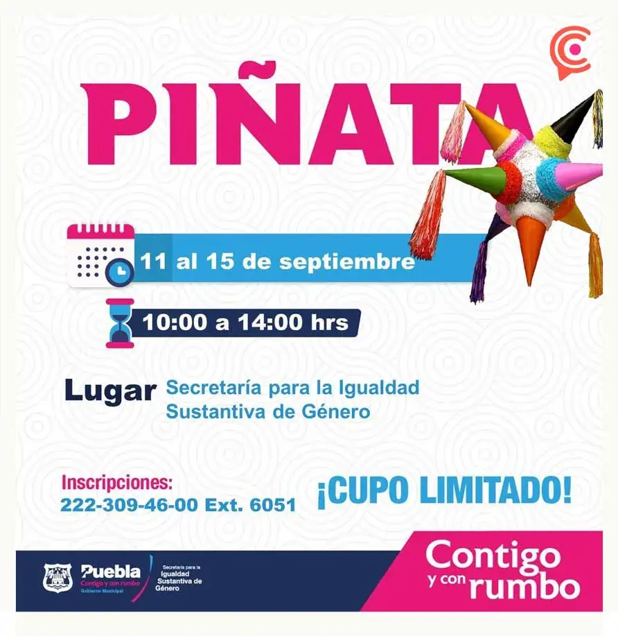 Convocan a curso de piñatas gratis; aquí te contamos los detalles.