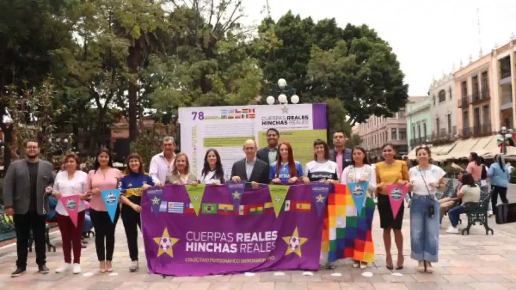 Puebla vive la pasión deportiva con exposiciones artísticas en el Centro Histórico