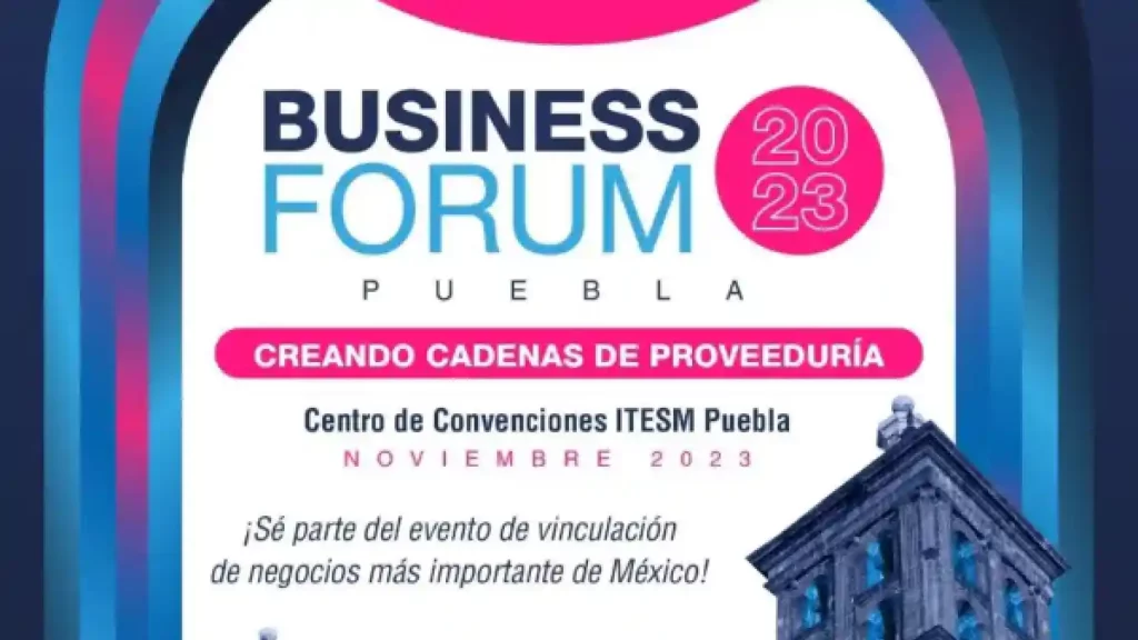 Ayuntamiento de Puebla invita a empresas a participar en 'Business Forum 2023'