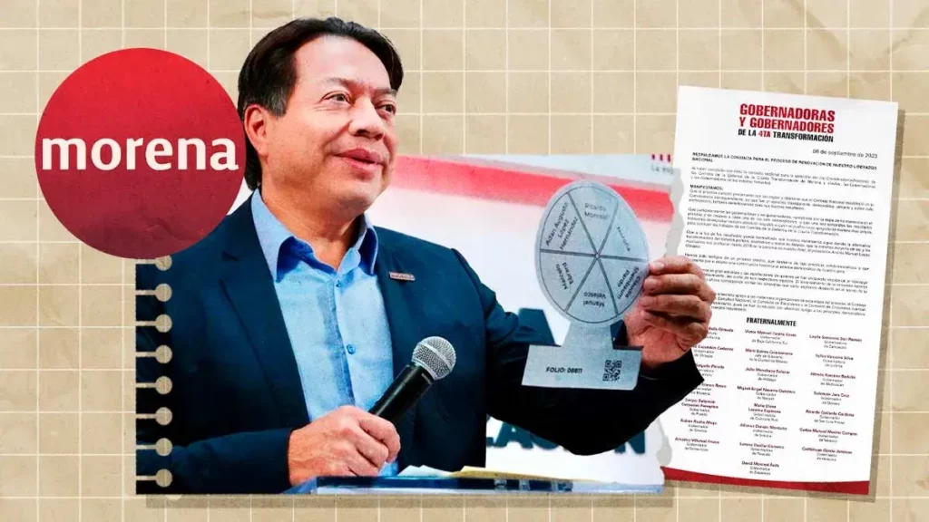 Gobernadores de Morena respaldan consulta para elegir al candidato de la 4T