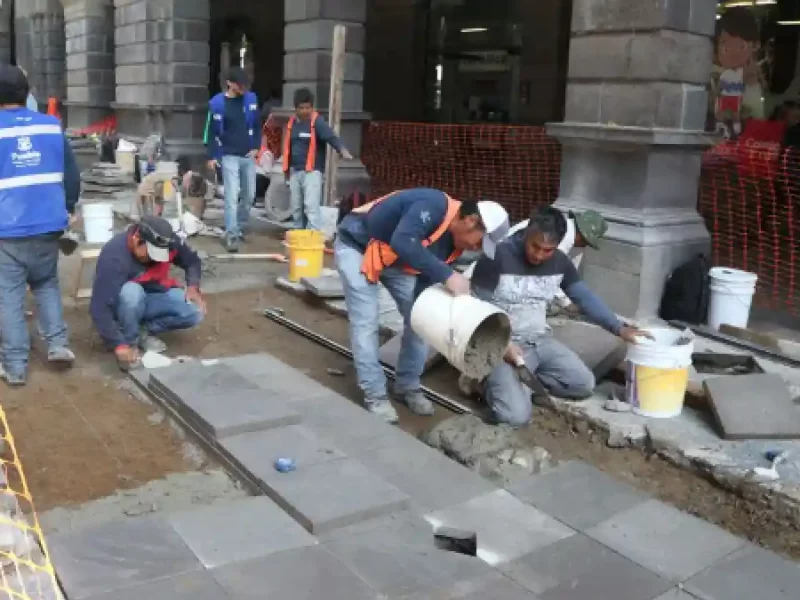 Ayuntamiento de Puebla instalará tres nuevas fuentes frente a Palacio Municipal