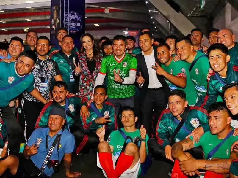 Eduardo Rivera inaugura el Mundial de Fútbol 7 en Puebla capital