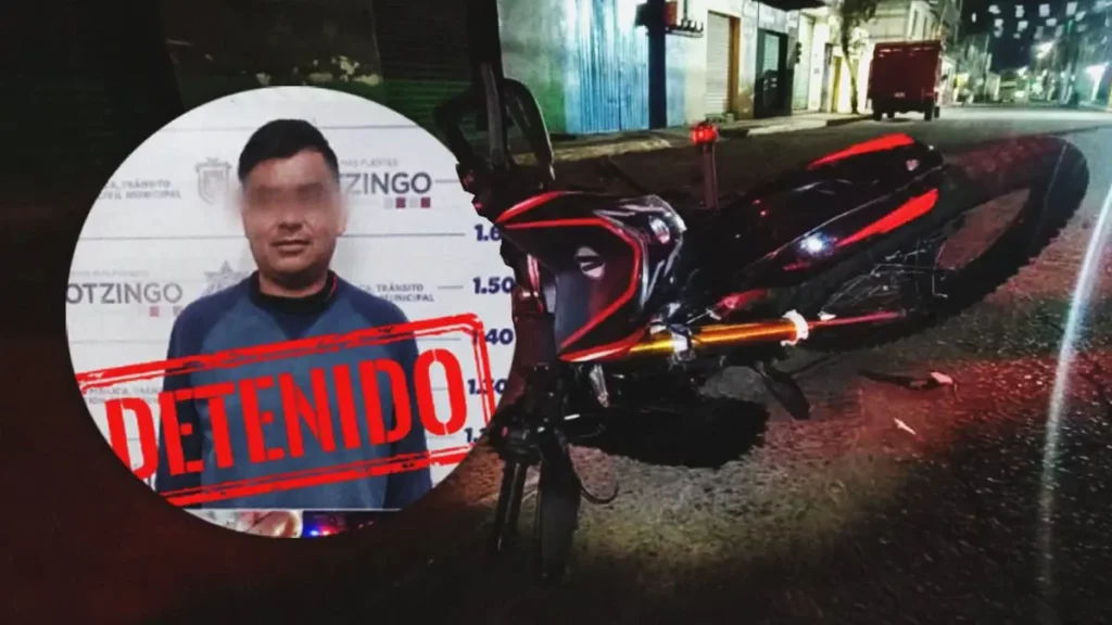 Suplente del diputado Roberto Solís, atropella y abandona a motociclista; ya fue detenido