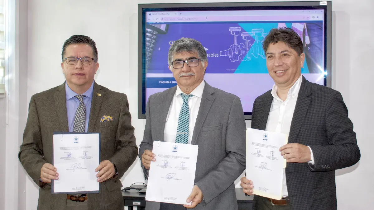 Signan convenio de colaboración la BUAP y el Consejo Nacional de Energía y Petroquímica