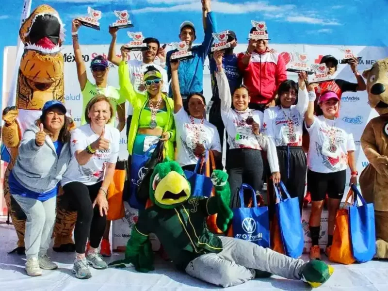 Con gran éxito se llevó a cabo  la Carrera “Todo México Salvando Vidas”