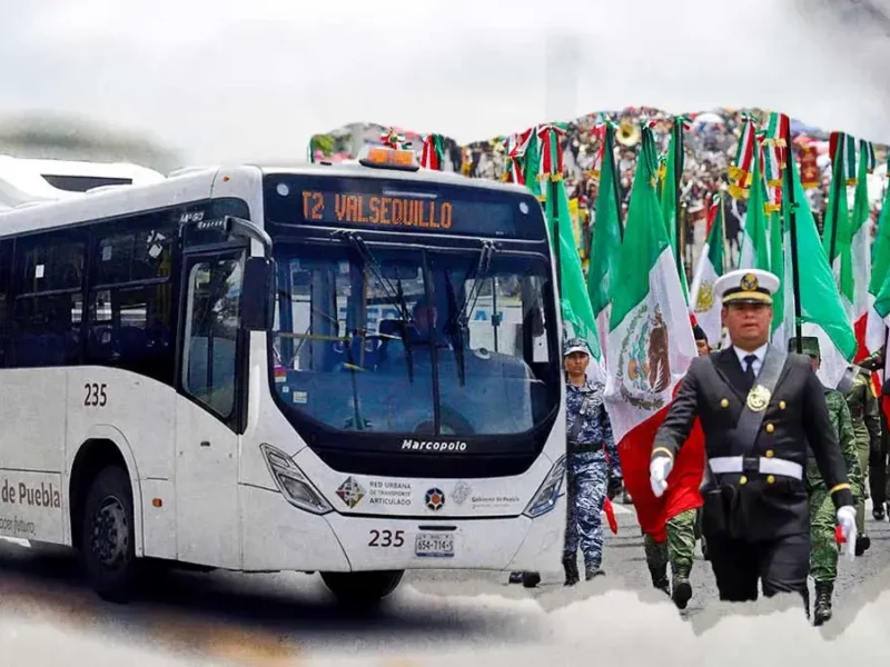 RUTA suspenderá servicio el 16 de septiembre por Desfile de Independencia