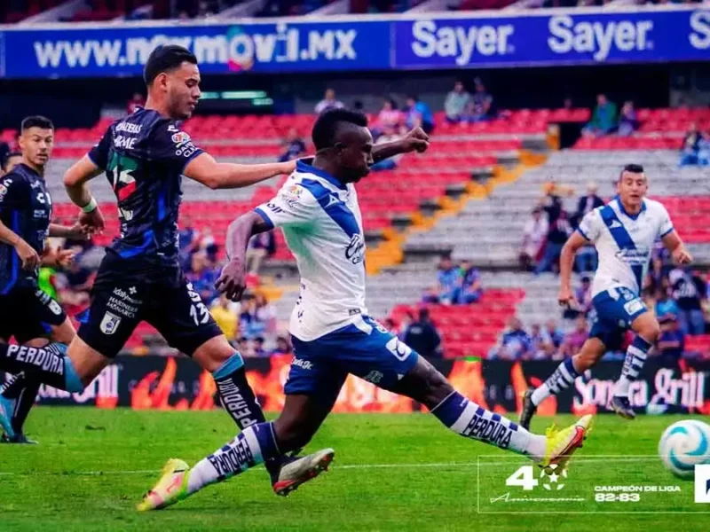 Puebla deja ir la victoria en su visita al Querétaro en la Jornada 8