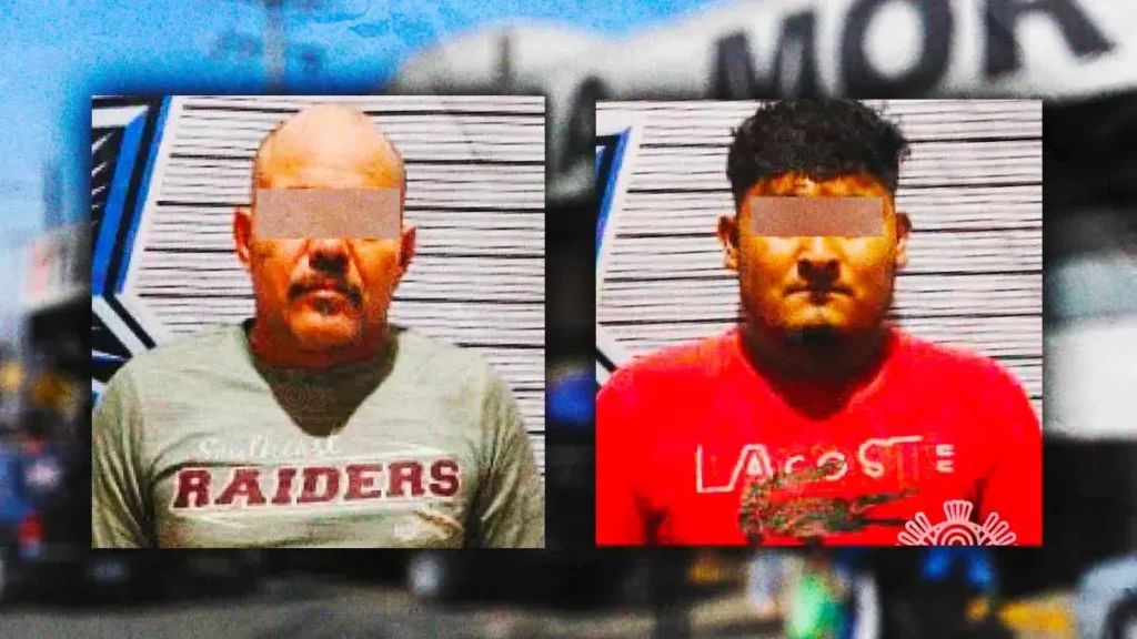Detienen a dos miembros de la banda del “Gabo”; operaban en el mercado Morelos