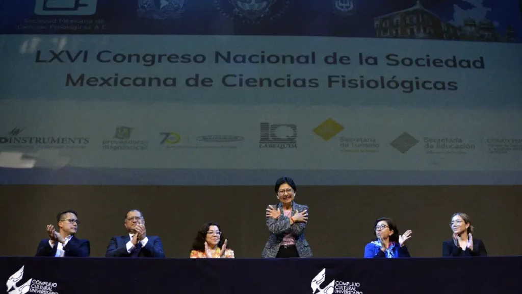 Inaugura la Rectora María Lilia Cedillo Ramírez el LXVI Congreso Nacional de la Sociedad Mexicana de Ciencias Fisiológicas