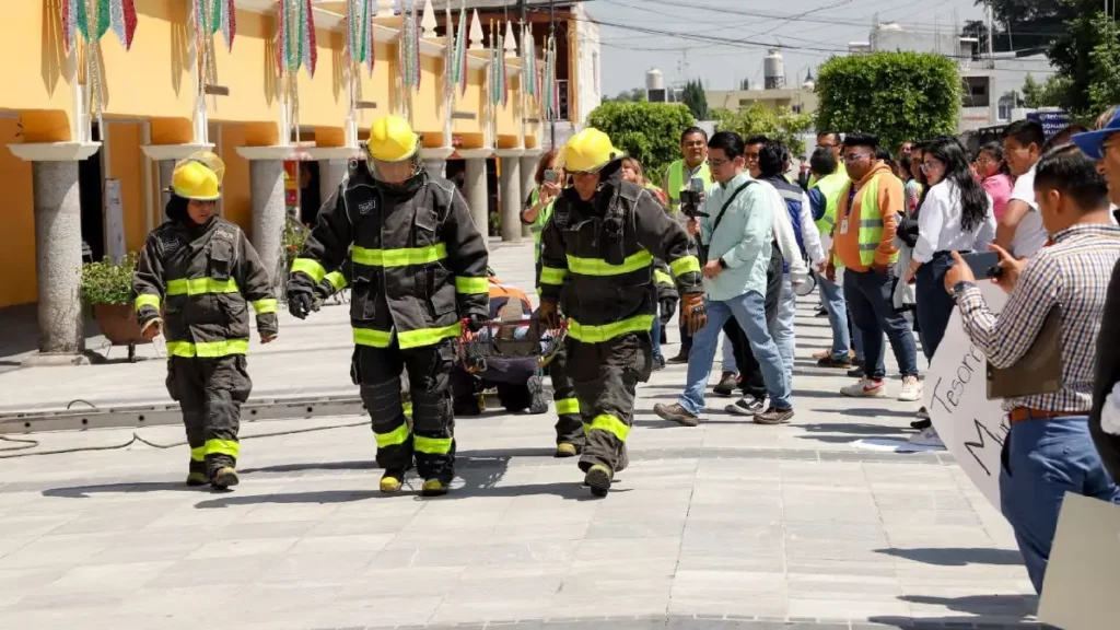 Se suma el gobierno de San Andrés Cholula al Simulacro Nacional 2023