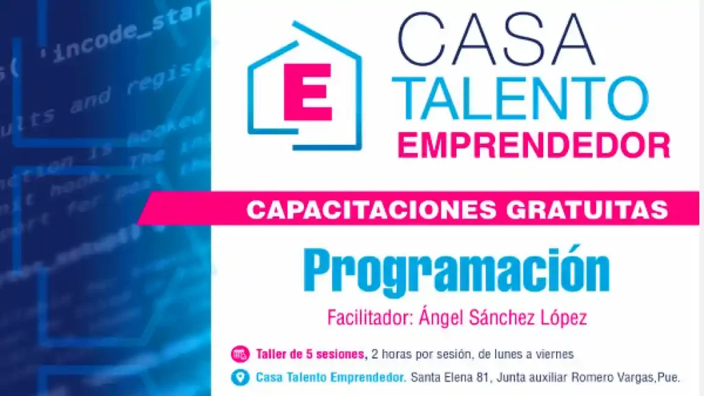 Ayuntamiento de Puebla inicia capacitaciones en ‘Casa Talento Emprendedor’