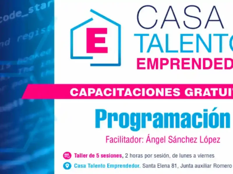 Ayuntamiento de Puebla inicia capacitaciones en ‘Casa Talento Emprendedor’