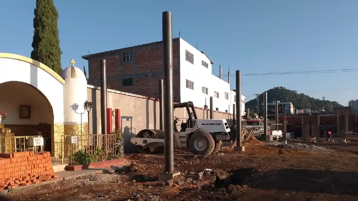 Gobierno de Atlixco reporta 50 por ciento de avance en los trabajos del Mercado Ignacio Zaragoza