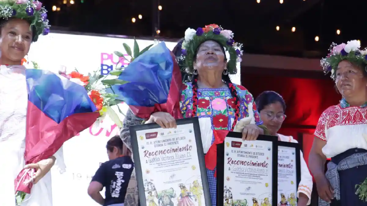 Candidata de Atlixco es la nueva xochicihuatl, portará el bastón de mando en el Atlixcáyotl 2023