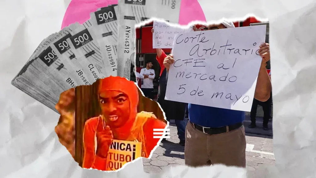 Por colocar “diablito”, comerciantes del Mercado 5 de Mayo pagarán multa a CFE