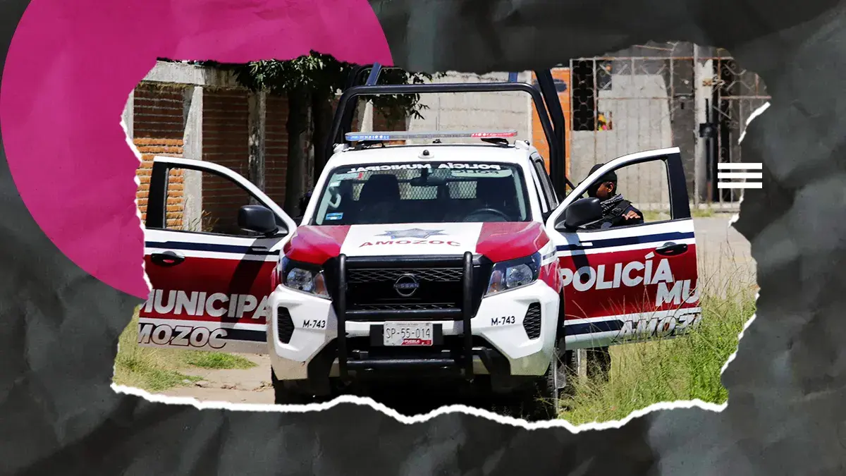 Abandonan cuerpo embolsado cerca de un panteón de Amozoc