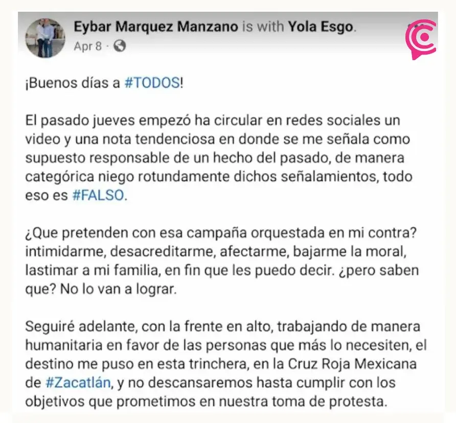 Familiares de Graciela Domínguez exigen disculpas de delegado de Cruz Roja en Puebla
