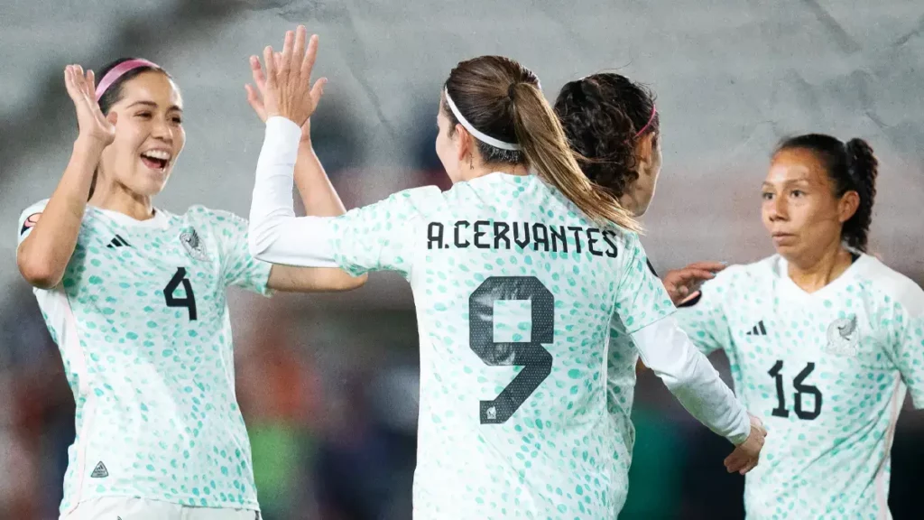 La Selección Mexicana Femenil goleó a Trinidad y Tobago rumbo a la Copa Oro
