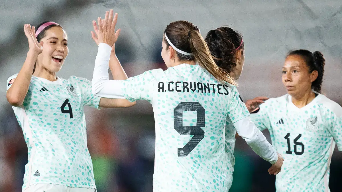 La Selección Mexicana Femenil goleó a Trinidad y Tobago rumbo a la Copa Oro