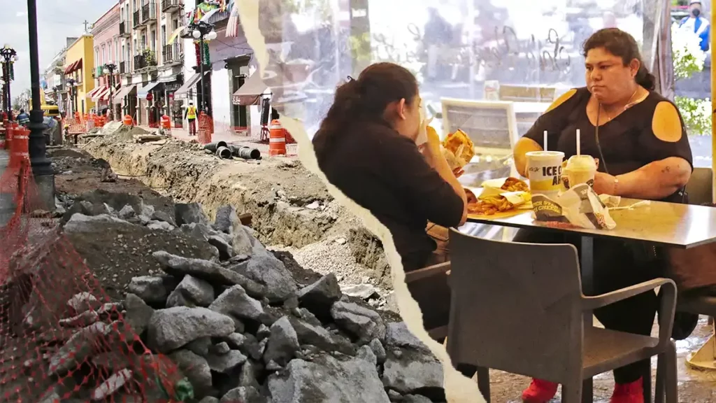 Obras en el Centro de Puebla han afectado ventas de restaurantes: Canirac