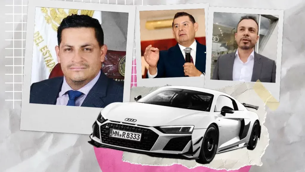 Fredy Erazo blinda a Armenta en el Senado tras escándalo el Audi R8