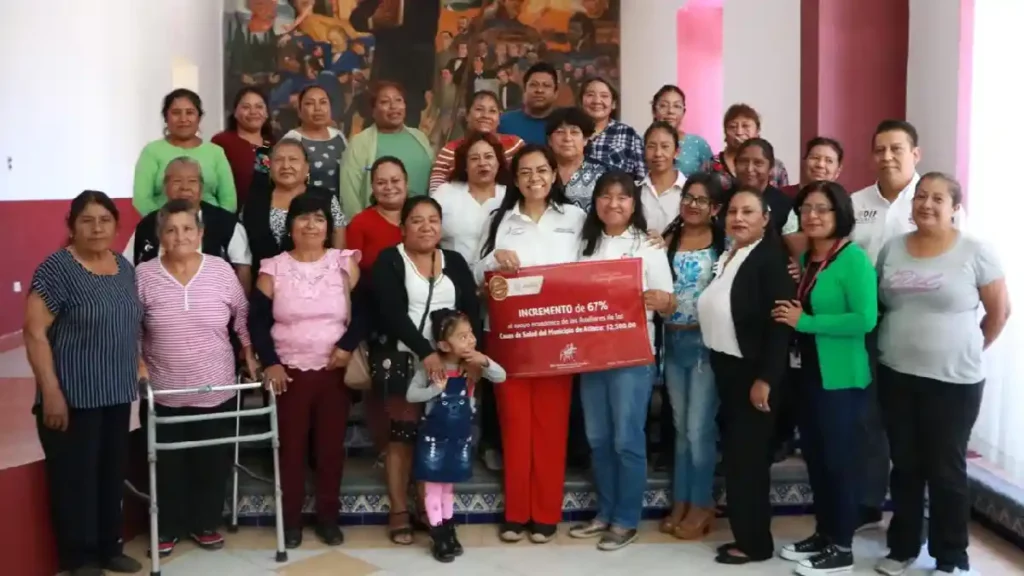 Ariadna Ayala cumple propuesta y aumenta apoyos económicos a casas de salud de Atlixco en un 67 por ciento