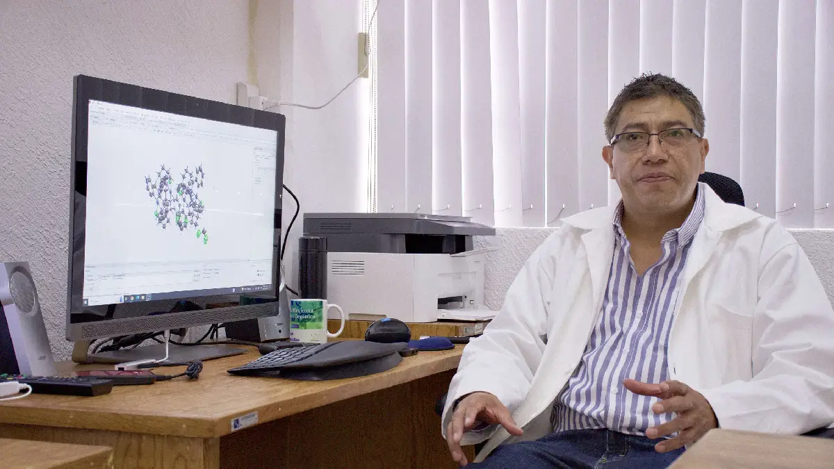 Investigador BUAP sintetiza compuestos químicos con actividad farmacológica