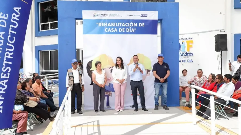 Inicia Mundo Tlatehui y Lupita Cuautle la rehabilitación de casa de día en la Cabecera Municipal