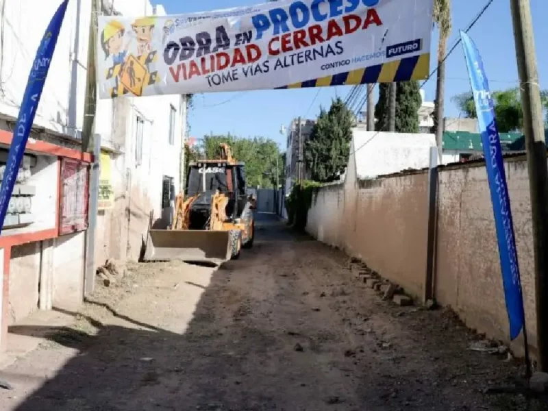 Arranca Mundo Tlatehui con el Adoquinamiento en las Calles de la Colonia Concepción La Cruz