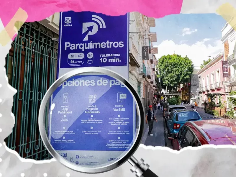 Revisarán controversia sobre parquímetros de Puebla para volver a cobrar