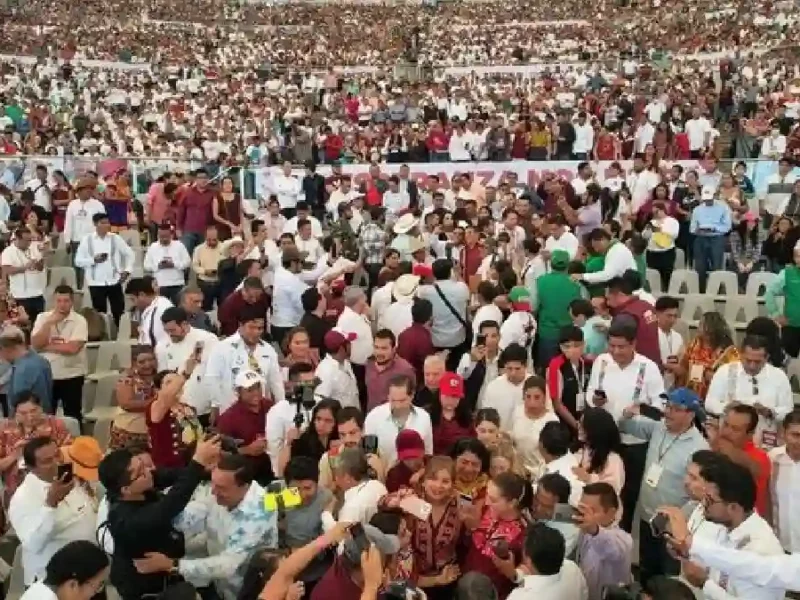 Queremos que continúen los gobiernos del pueblo para el pueblo. Confiamos en Oaxaca_ Claudia Sheinbaum suma apoyo de liderazgos oaxaqueños